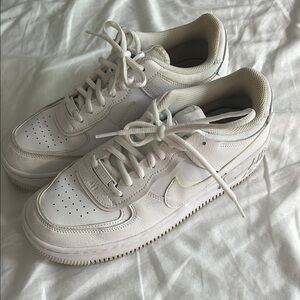 Nike shadow Air Force 1 Low White Sneakers